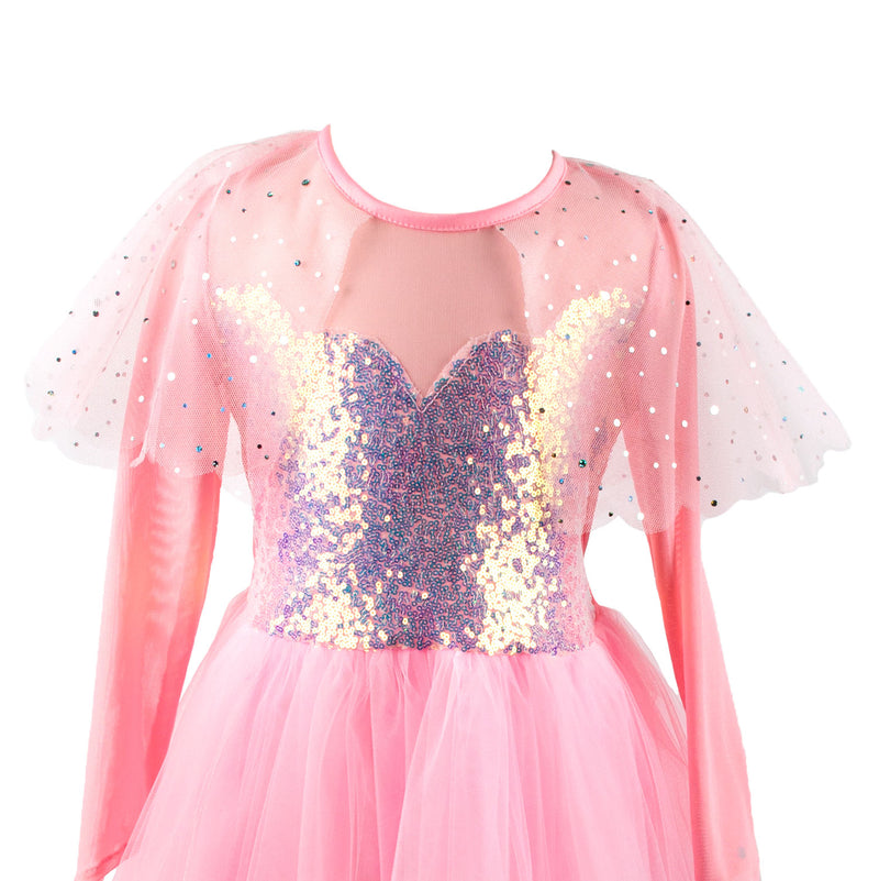 Load image into Gallery viewer, Great pretenders verkleedjurk prinses roze elegant, 7-8 jaar
