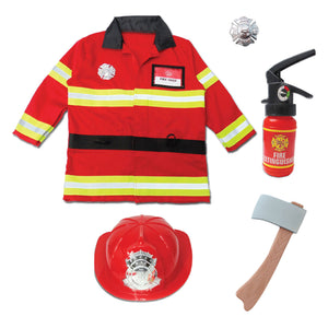 Great pretenders verkleedset brandweer, 3-4 jaar