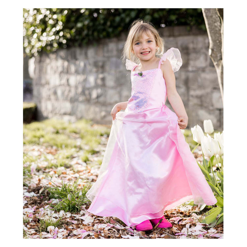 Load image into Gallery viewer, Great pretenders - verkleedjurk prinses roze - 3-4 jaar
