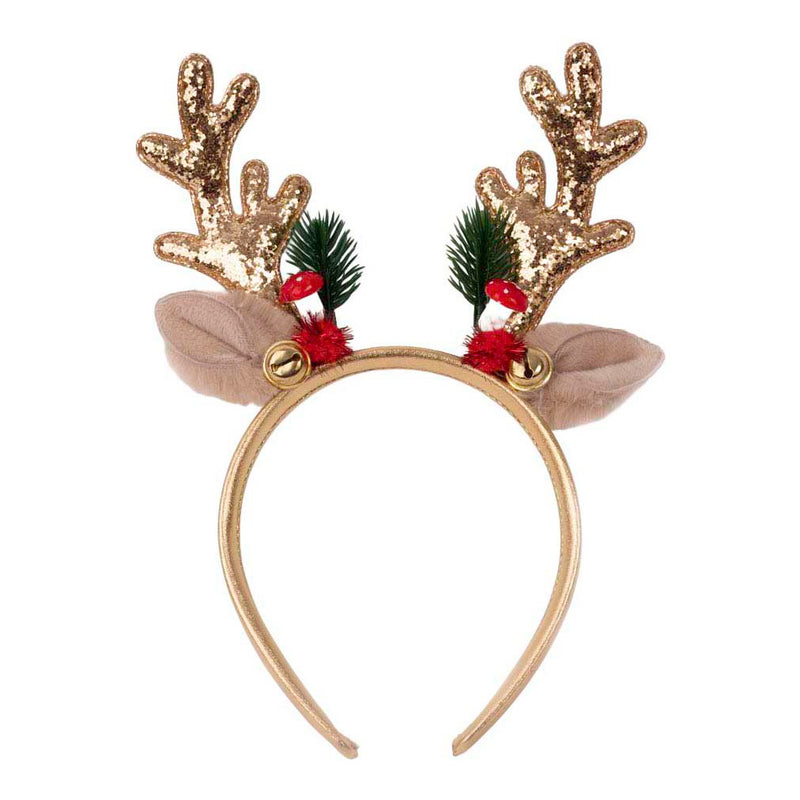 Load image into Gallery viewer, Great pretenders holiday rudolph haarband - goud
