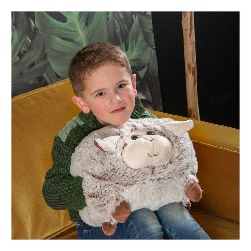 Load image into Gallery viewer, Noxxiez handwarmer knuffelkussen schaap
