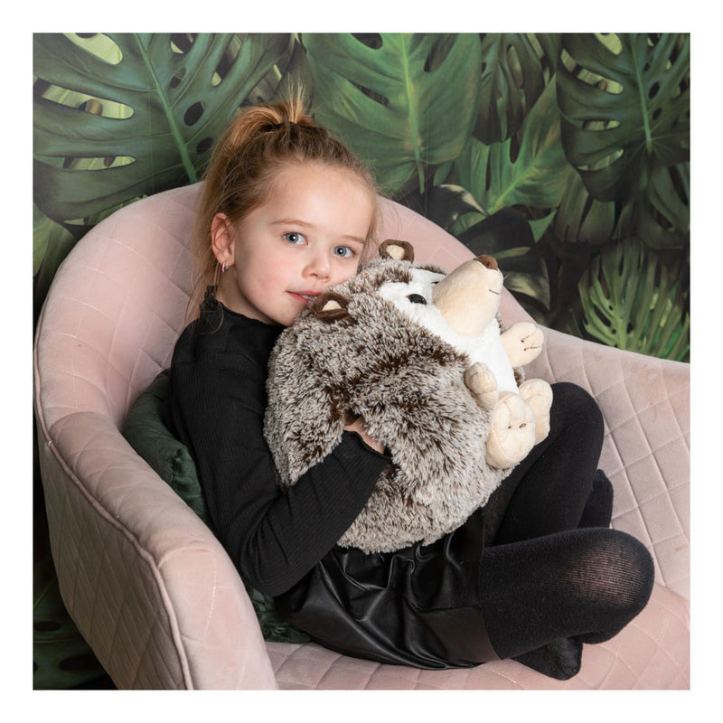 Load image into Gallery viewer, Noxxiez handwarmer knuffelkussen egel
