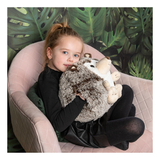 Noxxiez handwarmer knuffelkussen egel