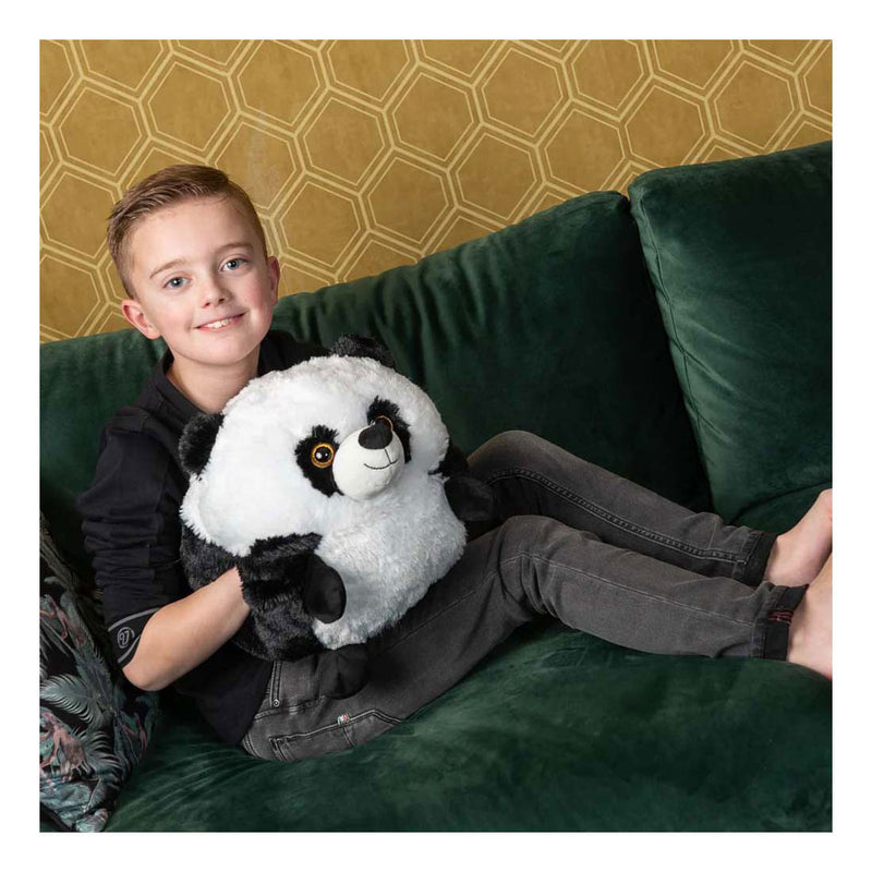 Load image into Gallery viewer, Noxxiez handwarmer knuffelkussen panda
