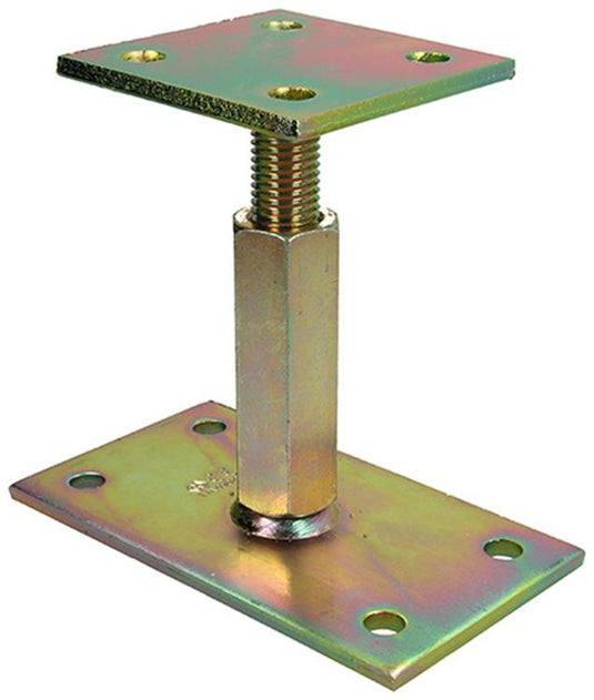1056486 - paalhouder in hoogte verstelb.90 x 160 - 90 hoogte 100-170mm | 1 stuks