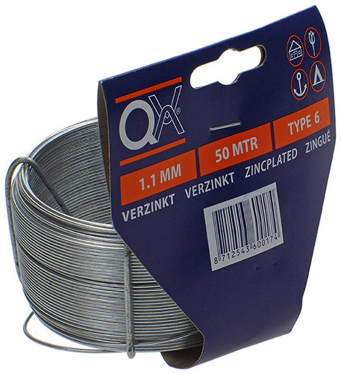 Load image into Gallery viewer, Qx 1013366 - binddraad verz.1,1mm n.6 | 5 stuks
