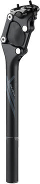 Xlc sp-s07 zadelpen - comp - verend - 30.9x350mm - aluminium - 100-120kg - zwart