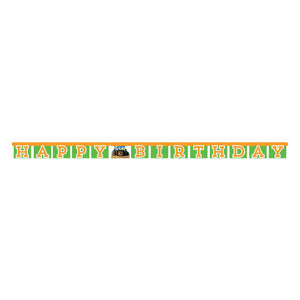 Haza witbaard tractor letterslinger happy birthday