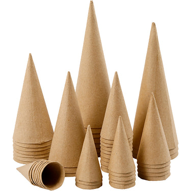 Http: www.cchobby.nl kegels-h-8-20-cm-d-4-8-cm-50-stuk-1-doos