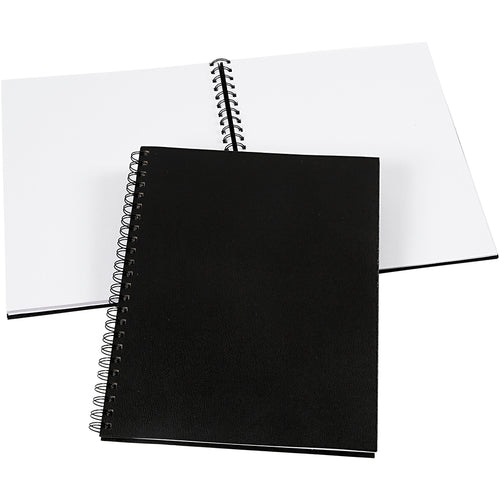 Creativ company notitieboek, afm 23x30,5 cm, 120 gr, zwart, 1 stuk