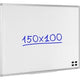 Magnetisch whiteboard vk 150x100cm montageset