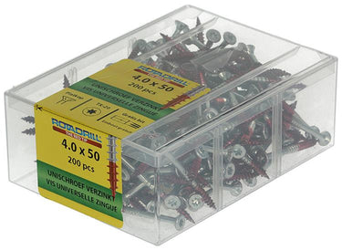 Rotadrill 1039995 - universeelschroef vktx vz 4.0x50mm (200) | 4 stuks