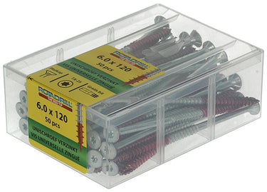 Rotadrill 1040005 - universeelschroef vktx vz 6.0x120mm (50) | 4 stuks