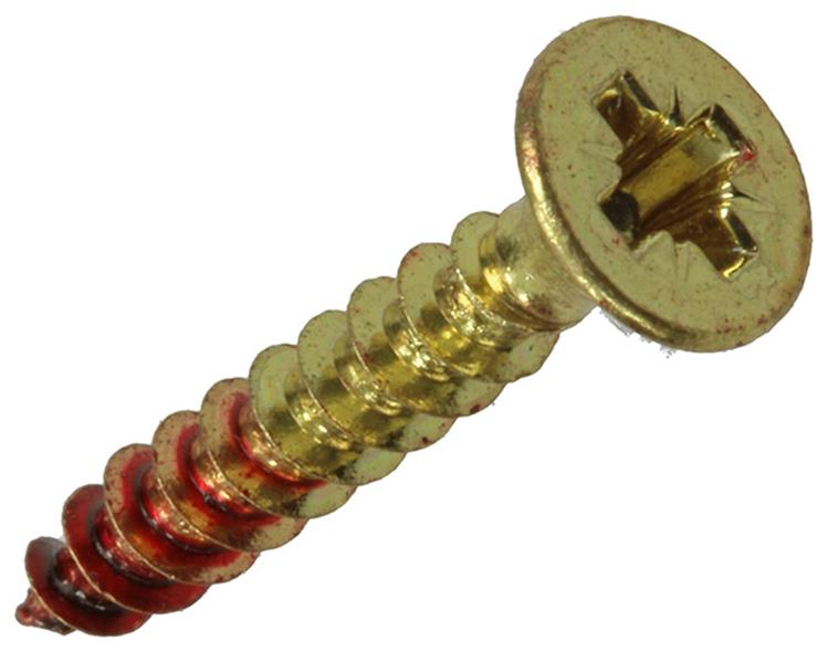 Load image into Gallery viewer, Rotadrill 1039889 - universeelschroef messing vk pzd 4,0x25mm (7) | 6 stuks
