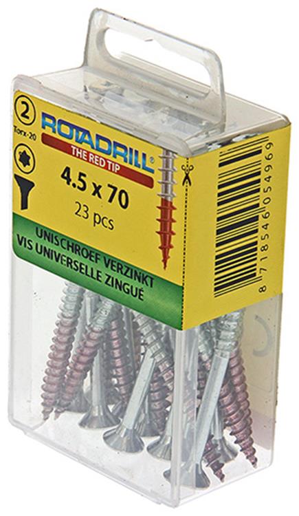 Load image into Gallery viewer, Rotadrill 1039946 - universeelschroef vktx vz 4.5x70mm (23) | 6 stuks
