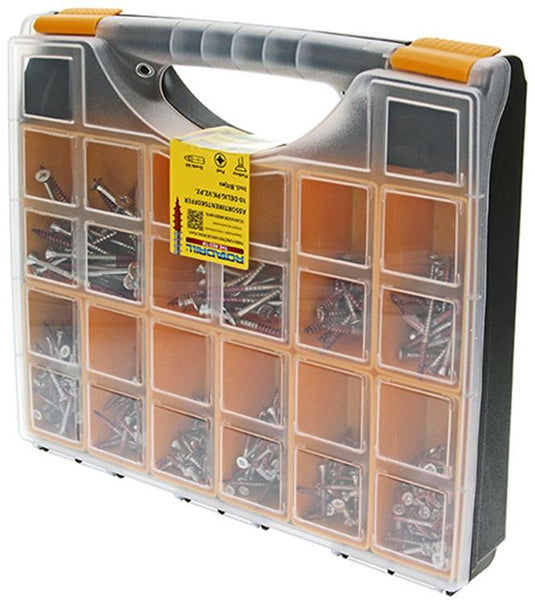 Rotadrill 1040043 - assortimentskoffer 1(10-delig vk.vz.pz.) | 4 stuks