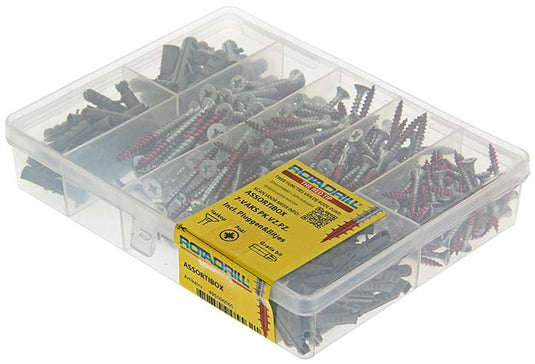 Rotadrill 1040045 - assortibox 7-vaks vkvz.pz. met plug | 4 stuks
