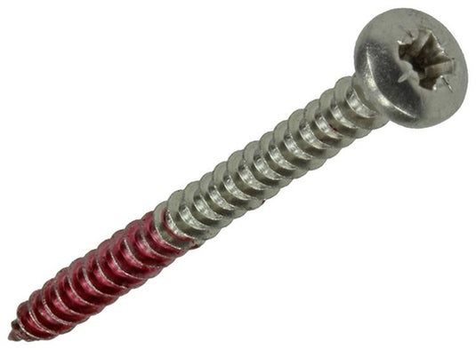 Rotadrill 1039895 - universeelschroef ck pzd rvs 4.0x50mm (6) | 6 stuks