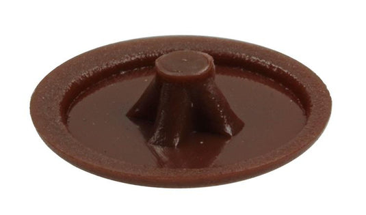 Rotadrill 1039838 - afdekkapje pzd 2 bruin (40) | 6 stuks