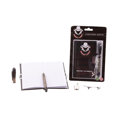 Geheim Logboek met Geheimschrift Pen