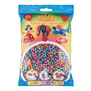 Hama strijkkralen 3000 2 kleurig gemixed