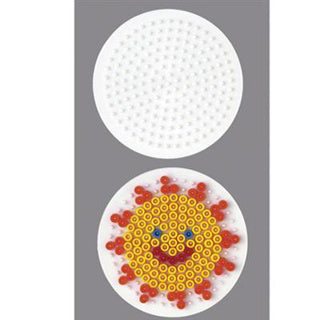 Hama strijkkralen grondplaat rond klein