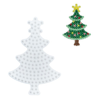 Load image into Gallery viewer, Hama midi strijkkralenbordje - kerstboom
