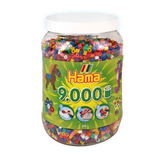 Load image into Gallery viewer, Hama strijkkralen ton met 9000 stuks primair | 2 stuks
