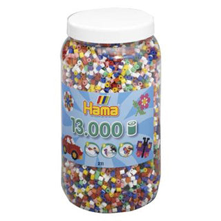 Load image into Gallery viewer, Hama strijkkralen ton met 13000 stuks primair | 2 stuks
