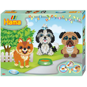 Hama strijkkralen complete set dogs delight 4000 stuks | 2 stuks