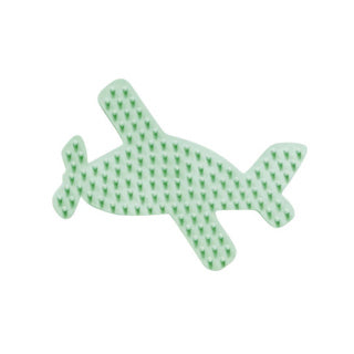 Load image into Gallery viewer, Hama strijkkralen grondplaat vliegtuig wit | 5 stuks
