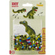 Hama strijkkralen dino mini set 450 delig | 6 stuks