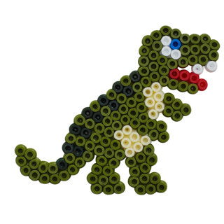 Hama strijkkralen 1100 stuks dino | 3 stuks