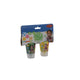 Natural face finger paint 2 pack assorti | 4 stuks