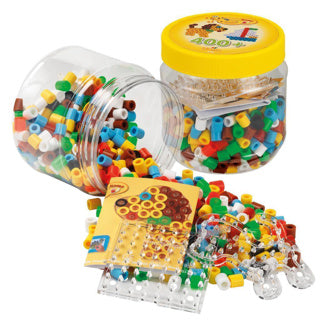 Hama strijkkralen maxi set in pot 400+ stuks