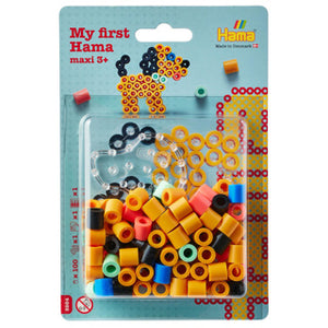 Hama maxi strijkkralen hond 100 stuks | 5 stuks