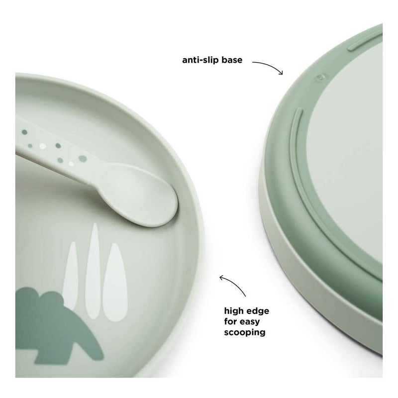 Load image into Gallery viewer, Done by deer kinderbord croco groen
