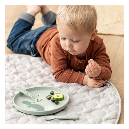 Done by deer kinderbord croco groen