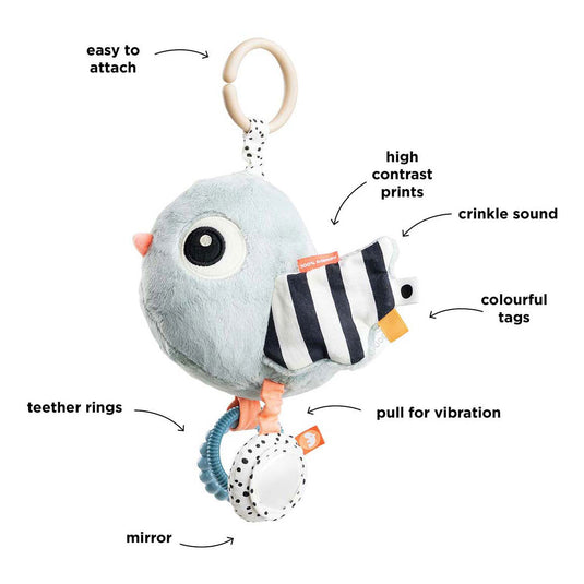 Done by deer activiteiten sensorisch speelgoed birdee blauw