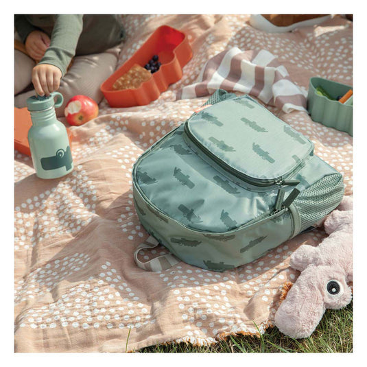 Done by deer kinderrugzak croco groen 5 l