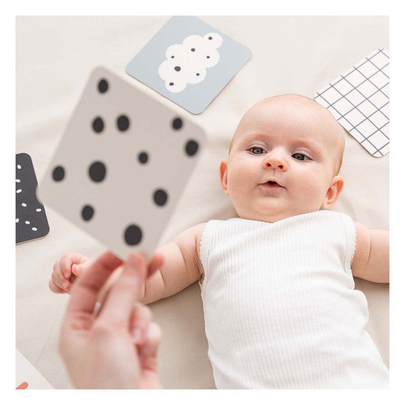 Load image into Gallery viewer, Done by deer baby contrastkaart hertenvriendjes, 10st.
