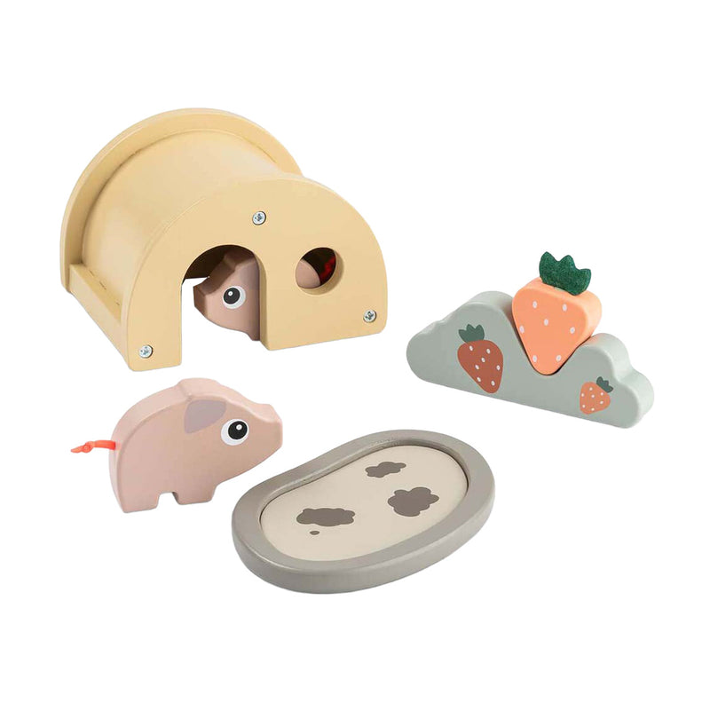 Load image into Gallery viewer, Done by deer tiny farm houten speelset pigee

