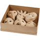 Creativ company maskers, h: 12-21 cm, 6x10 stuks