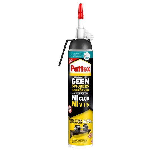 Pattex montagekit 254 g | easy kit met spuitbus| montagekit voor kleine thuis projecten.