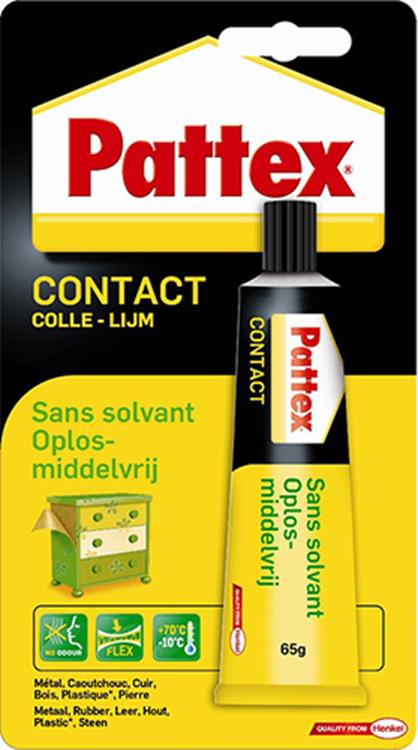 Pattex 1004898 - cont oplmiddelvrij 65g | 12 stuks