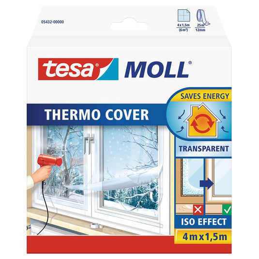 Tesa moll thermo cover pe raamisolatie folie - 4 x 1,5 meter