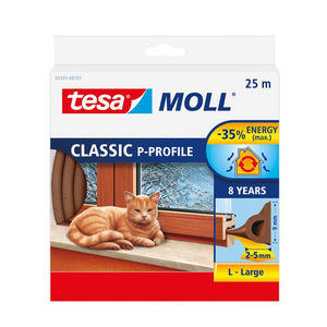 Tesa 1003330 - moll cl.p profiel br.25m | 10 stuks