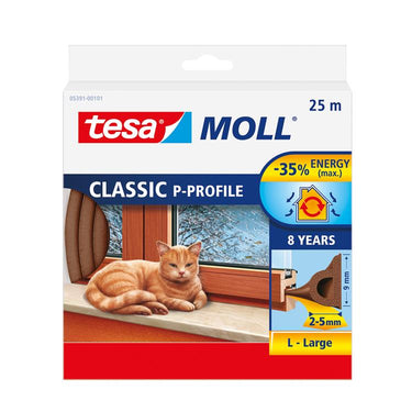 Tesa 1003330 - moll cl.p profiel br.25m | 10 stuks