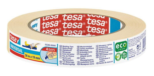Tesa 1004683 - afplakband univ.50mx19mm | 16 stuks