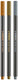 Stabilo pen 68 metallic viltstiften zilver goud koper - 3dlg.